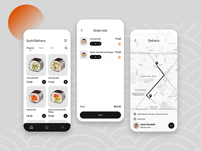 Sushi delivery App