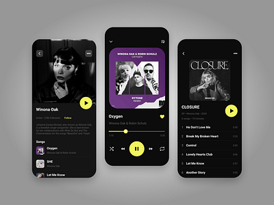 Music player app