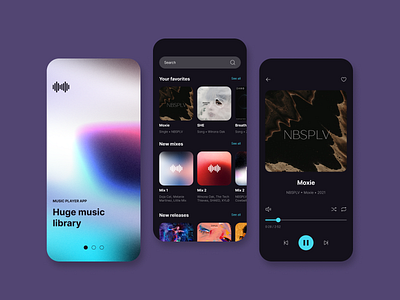 Music player app