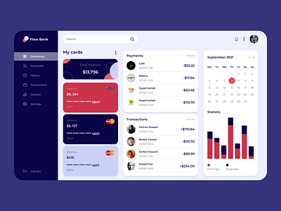 FlowBank - web app