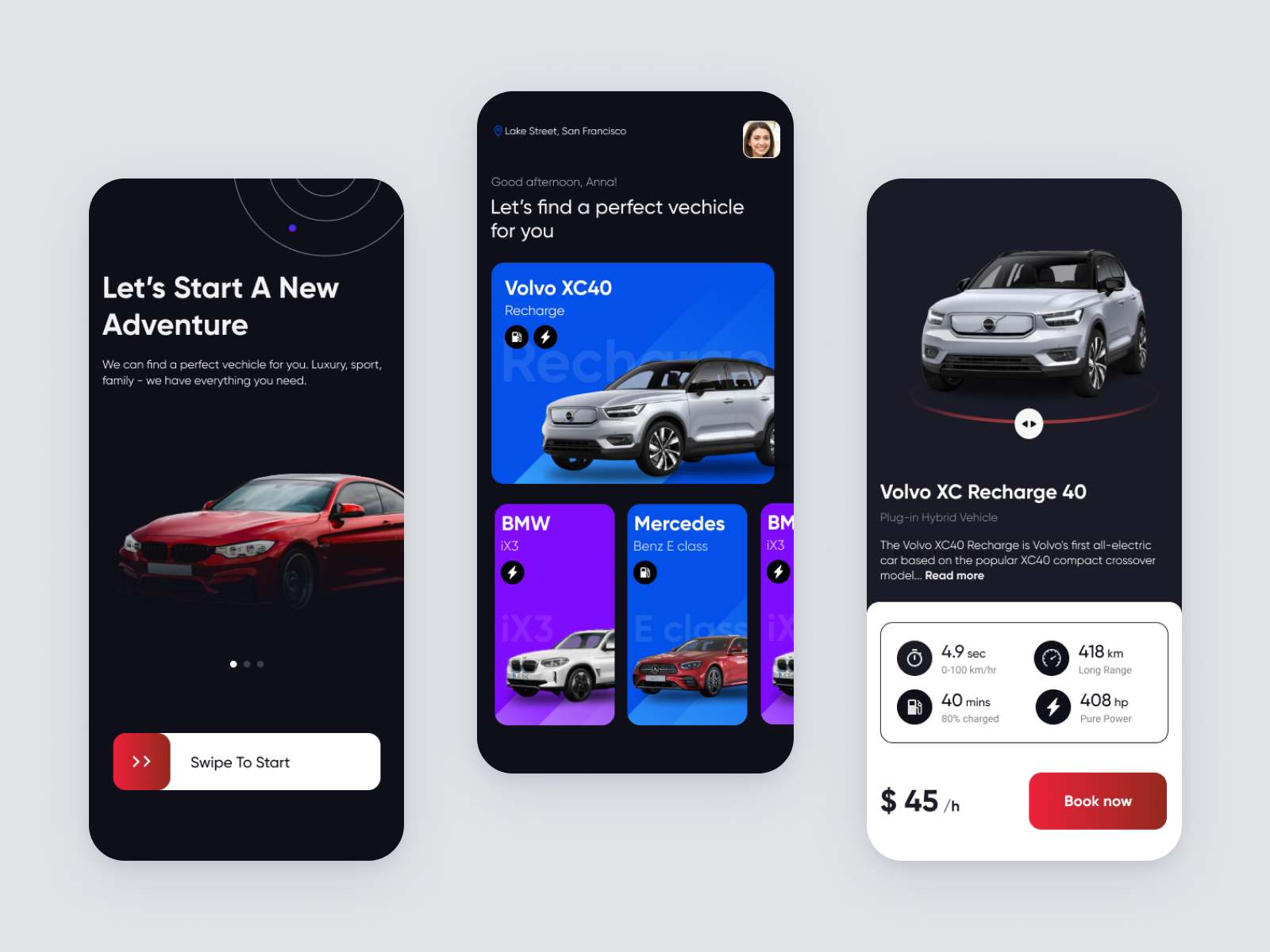 Car rental app by DashDevs on Dribbble