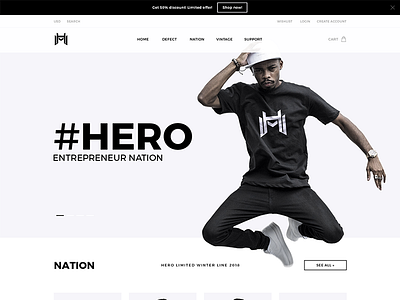 #Hero Store