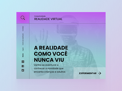 DailyUI - #022: Search dailyui realidade virtual ui