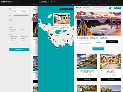 Travelkeys Microsite - Search Flow