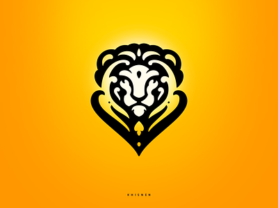 Leo branding illustration lion logo logotype mascot tribal