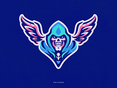 Soul Reaper branding illustration logo logotype mascot reaper skull sport sport logo