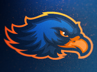 Eagle eagle mascot sport