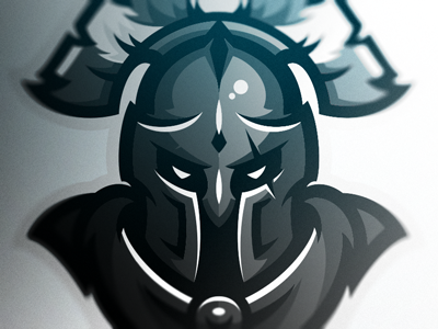 Spartan esports logo mascot spartan warriors