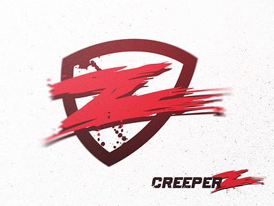 creeperZ branding cod game gaming gow logo online store pc shooters game website