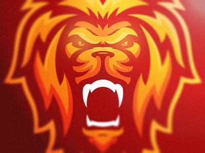 Inferno esports logo lions logo mascot