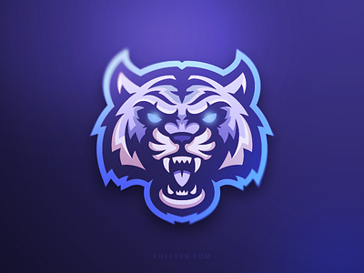 Tigerz logo mascot sport tiger