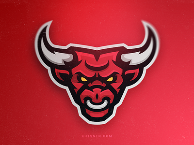 Bullz apparel bull el toro logo mascot ox sport