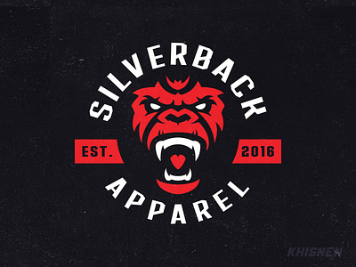 Silverback Apparel ape apparel branding fighting gorilla gym mma monkey