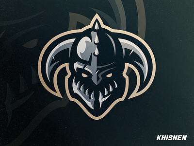 Viking branding gaming logo mascot sports viking warrior