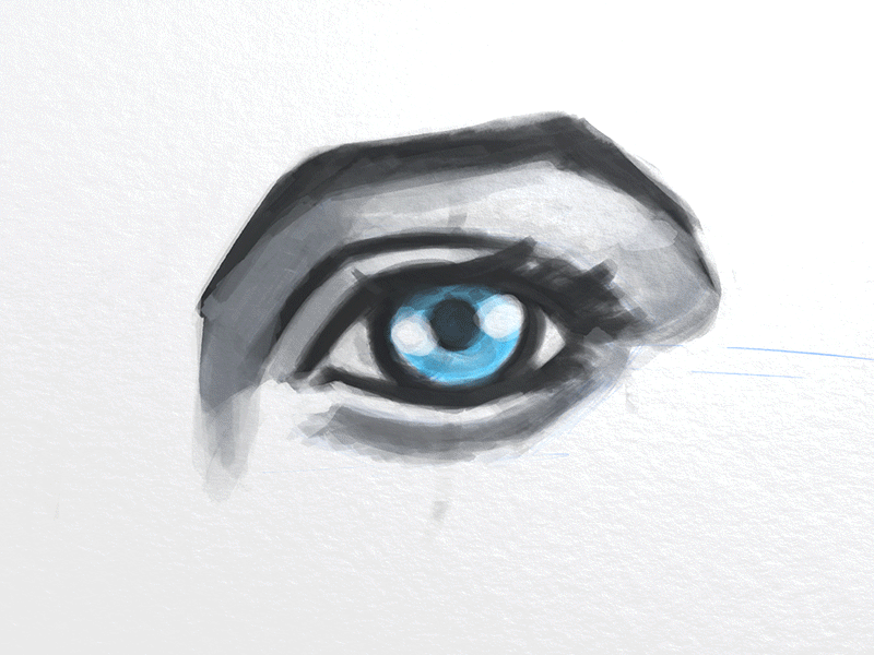 Eye Sketch process illustration sketch drawing eye