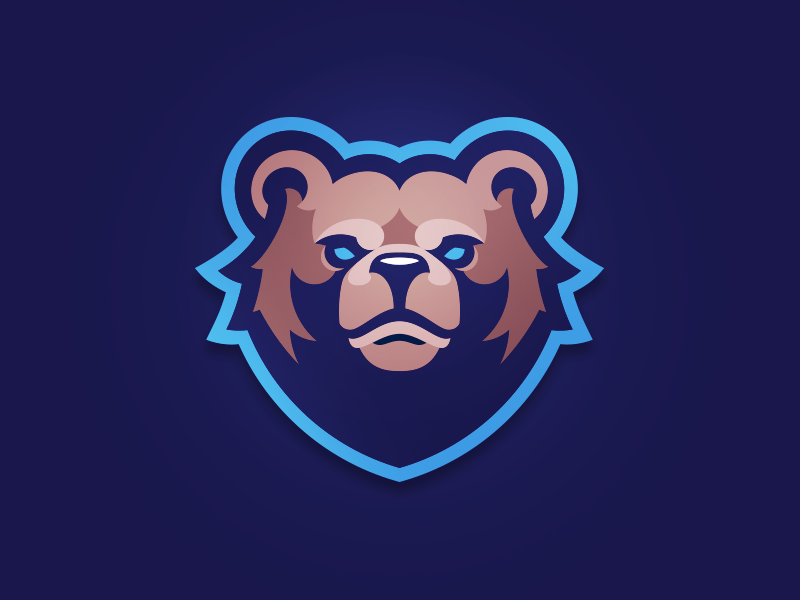 Blue Bear by Khisnen Pauvaday on Dribbble