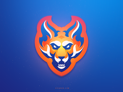 Mozilla Firefox Mascot animals firefox fox illustration khisnen logos logotype mascot