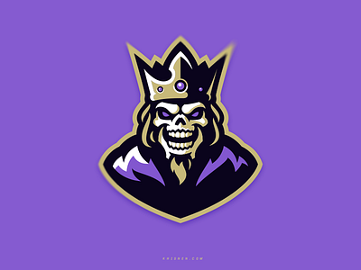 King branding king logotype mascot skull sports