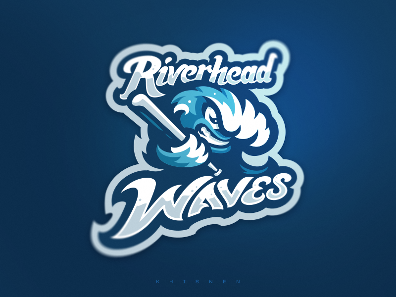 Riverhead Waves by KHISNEN ð on Dribbble