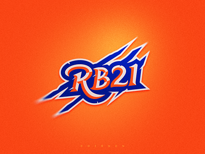 RB21 illustration logo logotype mark mascot sport sports logo