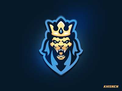 royal lion head logo