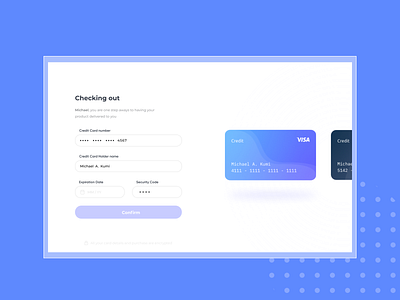 DailyUI - Checking out checkout credit card daily ui ui ux web design