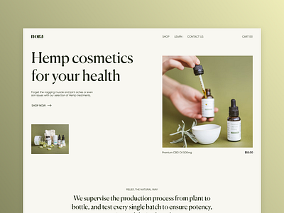 Cosmetics Ecommerce concept beautiful beauty composition concept cosmetics design ecommerse landing typography ui ux web