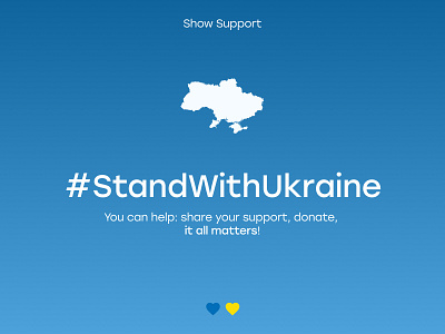 #StandWithUkraine design help no war standwithukraine support support ukraine ui ukraine