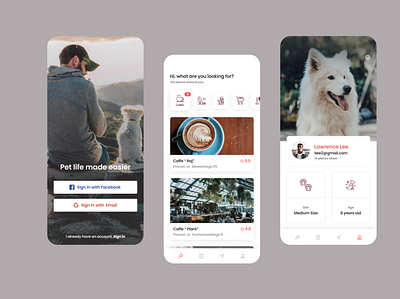 puppify app application branding design illustration ui ux