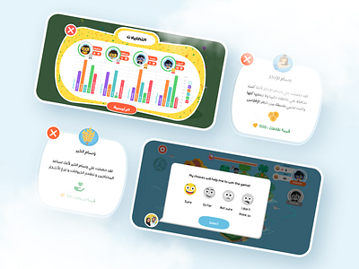 Statistics - Financial Game - Malee animation branding design graphic design illustration ui ux vector