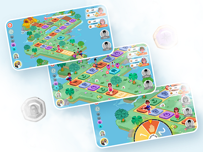 Game Map - Malee animation branding design graphic design illustration motion graphics ui ux vector