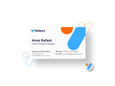 Yodawy Business Card branding design graphic design logo vector