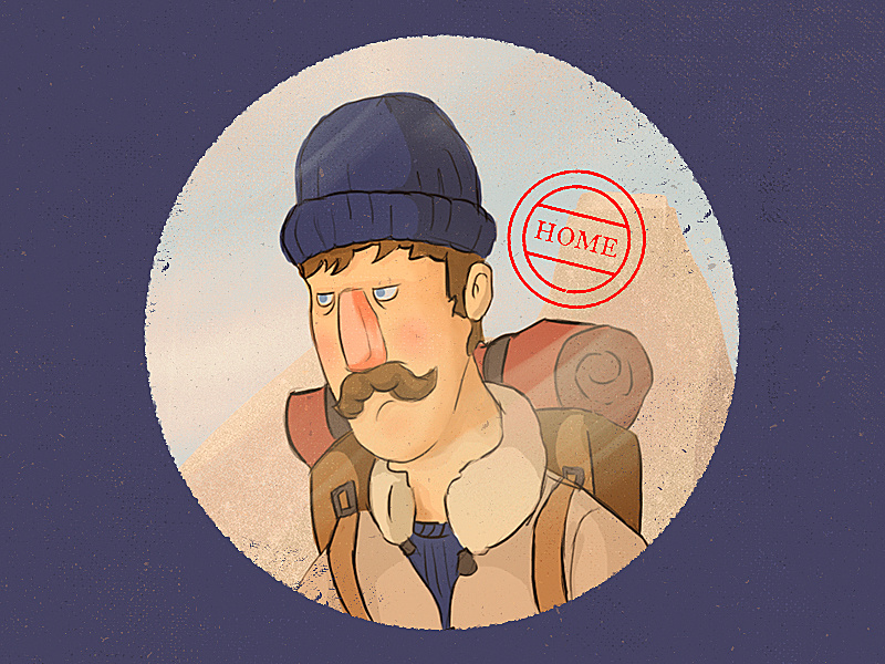 Adventurer doodle by Mathew Lucas ︎ on Dribbble