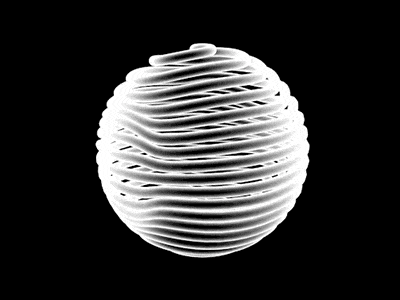 Filament.gif abstract after effects animation black and white c4d filament gif motion