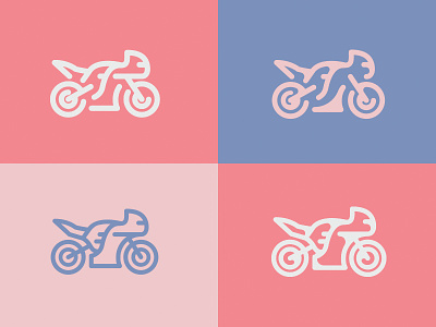 Superbike Ilustrations bike design icon illustration mono motorbike simple stroke superbike vehicle