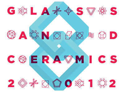 Glass and Ceramics — Example composition geometry layout shape type typography