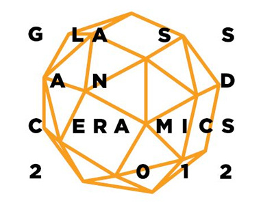 Glass and Ceramics — Logo geometry layout shape type typography