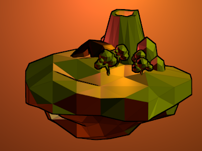 Island — early shot of a collab .gif