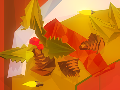 ShapeChristmas — Sneakpeak after effects autumn blender design geometric geometry holly illustration leaves lights low poly photoshop reath retro snow winter xmas