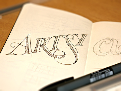 Artsy & Lettering/calligraphy books? doodle lettering moleskine sketch type typography