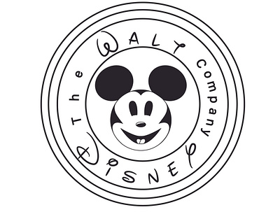 WaltDisney 03 branding design illustration logo typography vector