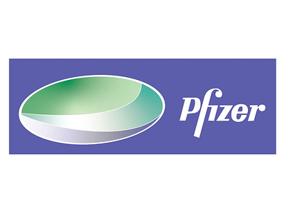 Pfizer 01 branding design logo typography vector