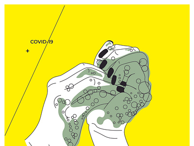 Covid19 covid 19 design illustrator poster themed vector