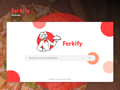 Forkify - Landing page