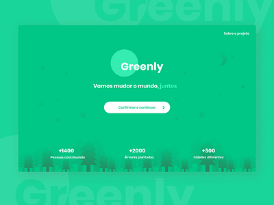 Greenly - Landing page