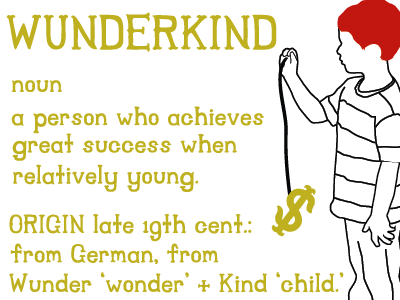 wunderkind whatever that means art drawings font ginger illustration illustrator line drawings money red text type