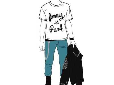 funny is punk art color funny illustrations print witty