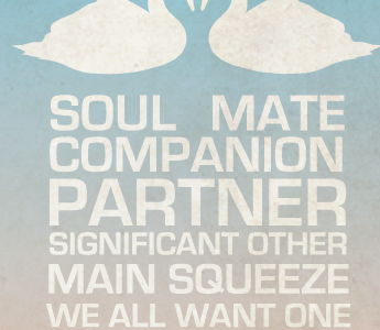 soulmates art conceptual illustration love text valentines
