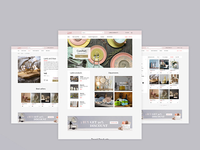 Feel - E-commers responsive wesite design ui uidesign webdesign websites