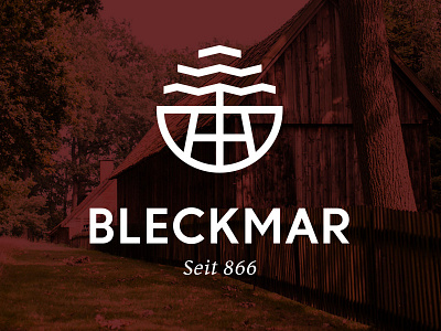 Bleckmar branding logo design print design way finding